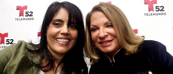 Ana Maria Polo with Mar Yvette