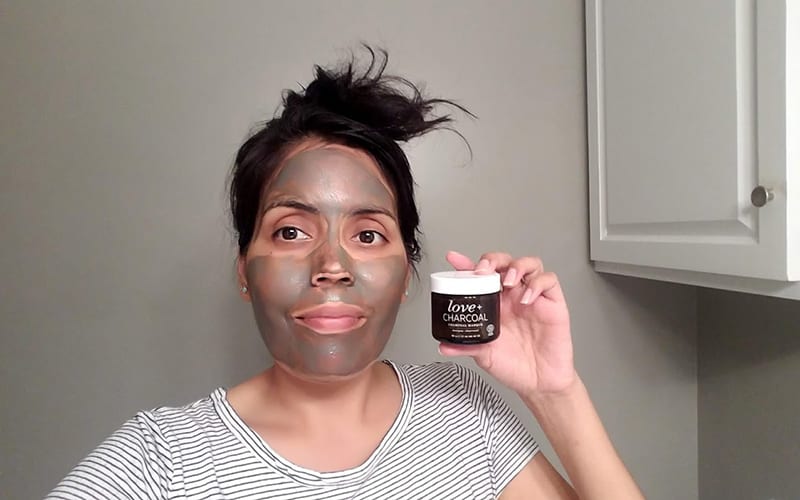 Marpop tries the Love + Charcoal Masque