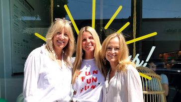 Face Haus founders + BFFs Jen Worley, Dawn Olmstead and Karey Brooke