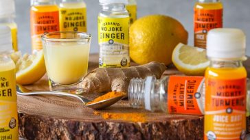 Vegan Trader Joe's ginger shots
