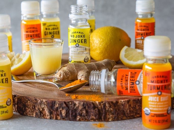 Vegan Trader Joe's ginger shots